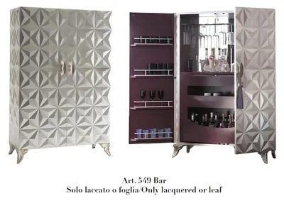 Produktbild von Barschrank Wohnzimmer Massivholz Schrank Möbel Bizzotto Möbel Design Kabinett