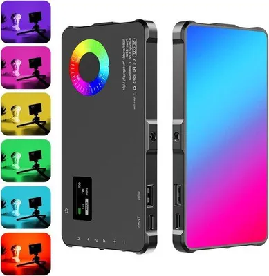 Obrázek produktu pro Přenosné fotografické světlo 360° s 24 efekty, CRI 95, 2500–9000 K