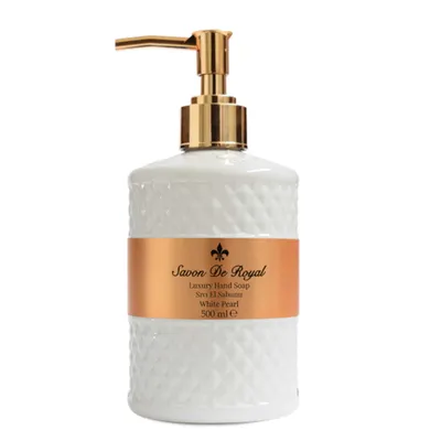 Zdjęcie produktu dla SAVON DE ROYAL PEARL mydło w płynie WHITE 500ml SAVON DE ROYAL
