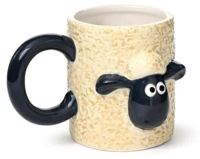 Zdjęcie produktu dla Kubek ceramiczny Baranek Shaun - 350ml