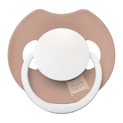 Produktbild von LOVI Schnuller Silikon dynamisch Prime Blush Glow 0-6 m 1 St. 34/436