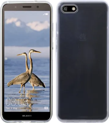 Zdjęcie produktu dla Silikonowe etui ochronne na telefon komórkowy Honor 7S, przezroczyste