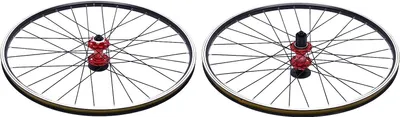 Produktbild von 29 Zoll Mountainbike Laufradsatz Aluminium-Legierung Felge Scheibenbremse MTB-Laufradsatz (Rot)