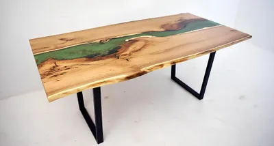 Obrázek produktu pro Jídelní stůl Sea Water River Real Wood River Table 200x90 Tabulky Epoxidová pryskyřice New