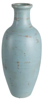 Produktbild von Terracotta-Vase – 28 x 30 x 67 cm – Türkis – 11 kg