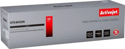 Produktbild von Activejet ATO-B432N Tonerkartusche (Ersatz für OKI 45807106; Höchste; 7000 seiten; schwarz)