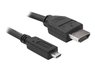 Produktbild von Delock HDMI-Kabel - HDMI männlich zu 19 pin micro HDMI Type D männlich