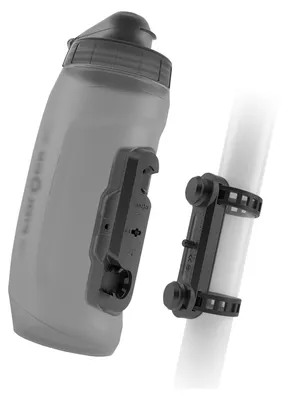 Obrázek produktu pro Bidon Fidlock Twist Bottle 590 Uni Base včetně držáku na kolo upevnění pásky kouřová