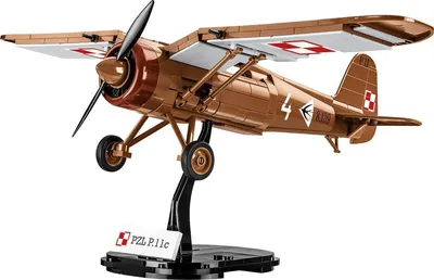 Obrázok produktu pre COBI PZL P.11c, Stavebnica, 7 rok / roky, 320 kusov