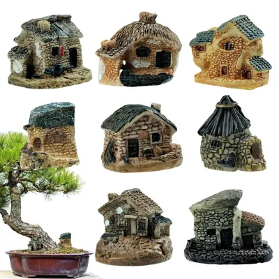 Produktbild von Miniaturlandschaft – Märchengarten – 8 Stück – Dekoration für den Garten