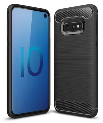 Zdjęcie produktu dla NALIA Etui na telefon Samsung Galaxy S10e Etui, karbonowe Stylowe etui na telefon