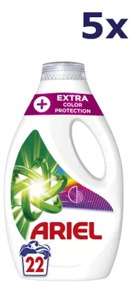 Produktbild von 5x Ariël Flüssigwaschmittel – 22 x 990 ml + zusätzlicher Farbschutz