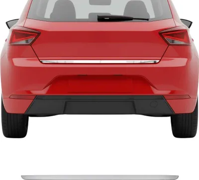 Image de Garniture de Hayon Coffre pour Seat Ibiza V 2017-2020 acier inox