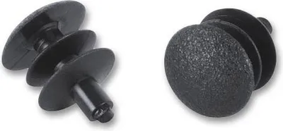 Produktbild von Rohrabschlussstopfen rund 10 mm schwarz VE 50 fix-o-moll
