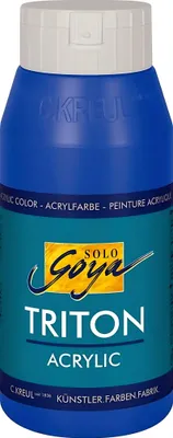 Obrázek produktu pro KREUL Acrylfarbe SOLO Goya TRITON, cobaltblau, 750 ml