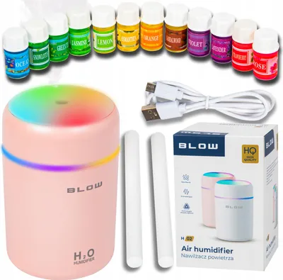 Produktbild von Luftbefeuchter, Aromatherapie-Diffusor Und Mini Rgb-Licht 12 Düfte