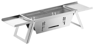 Image de Gril de table portable pour 3 à 6 personnes, grill pliable rapide