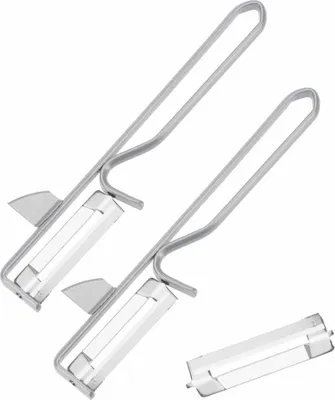 Obrázek produktu pro Westmark 2 loupačka Ocel +1 náhradní nůž,2 x 161022E1 loupačka Ocel,1 x