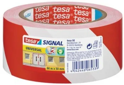 Produktbild von Tesa 58131-00000-01 - Rot - Weiß - 66 m - 50 mm