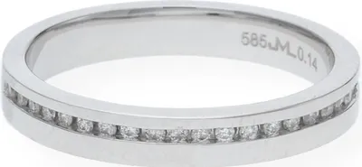 Produktbild von Ring Weißgold 585 Brillanten JL10-07-1367 JuwelmaLux Größe 52