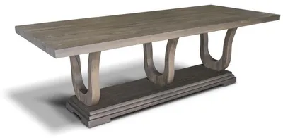 Obrázok produktu pre Casa Padrino luxusný jedálenský stôl z masívu v. 77 cm - Všetky farby a veľkosti - Jedálenský stôl z masívu v rustikálnom vzhľade
