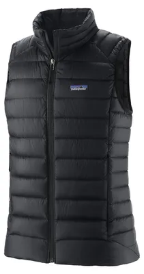 Image de Veste sans manches en duvet pour femme Patagonia, couleur noire, taille 38