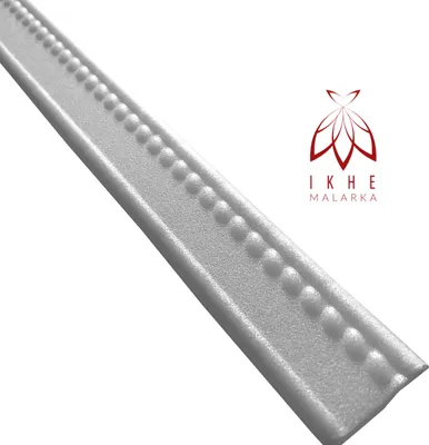Produktbild von 8 Stück/8m² Deckenleisten Polystyrol like Styropor XPS Stuckleisten Dekorleisten Abschlussleiste Decke Wand Zierprofile Styroporleisten M14