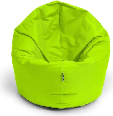 Produktbild von Sitzsack mit füllung 2 in 1 Sitzkissen Bean Bag Outdoor Indoor Wasserfest | Kiwi 70cm