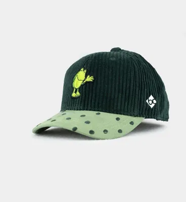 Bavarian Caps "Günther Kastenfrosch" für Kinder in grün