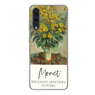 Produktbild von MuchoWow® Handyhülle Schutzhülle Hülle für Samsung Galaxy A50 Alte Meister - Malerei - Monet Silikon Softcase Handy Hülle - Mobiltelefonhülle