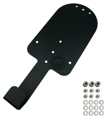 Produktbild von Wandhalterung myenergi zappi - Edelstahl schwarz (RAL 9005)