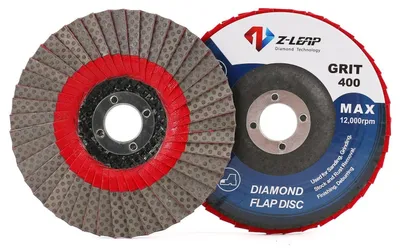 Imagen del producto de Disco de corte de 4 pulgadas, grano 400, de diamante, para amoladora angular