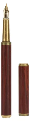 Produktbild von Hochwertiger, r Kugelschreiber aus rotem Sandelholz – ideales Geschenk für Studenten und Bürobedarf (0,5 mm)