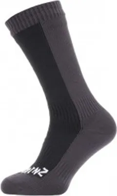 Produktbild von Sealskinz Socken Cold Weather Mid schwarz/grau, Gr. XL (47-49)