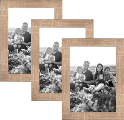 Produktbild von Famanu Bilderrahmen Set - Wanddekoration / Muraldekoration Set aus 3