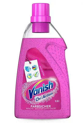 Produktbild von Vanish Oxi Action Gel Pink, Gel-Fleckentferner, 1,5l