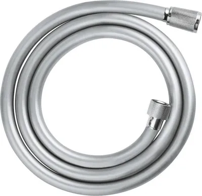 Obrázok produktu pre Sprchová hadica, GROHE VitalioFlex 28743002, 1,5 m, odolná proti zalomeniu, ochrana proti skrúteniu, univerzálny pripojenie, hladký povrch, chróm