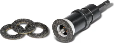 Produktbild von SPAX Drive STOP, variabler Tiefenbegrenzer, SPAX-Bit T-STAR plus T25 INOX (rostfrei) und 3 Stück Ers