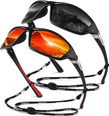 Produktbild von Sunier Sonnenbrille Herren Polarisiert Sport UV400 Schutz Cat 3 CE