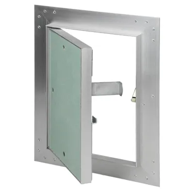 Produktbild von Revisionsklappe GK-Einlage 150x200 mm mit Rahmen aus Aluminium