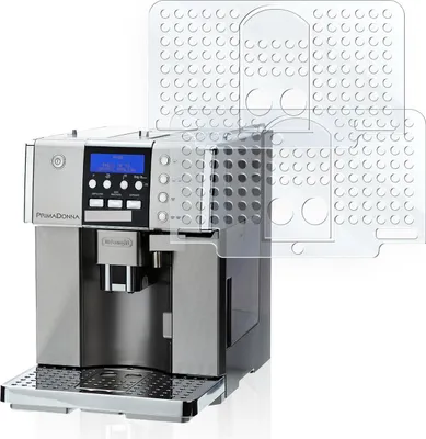 Produktbild von Schutzfolie passgenau für DeLonghi ESAM 6620, 6650, 6700, 6708, 6720, 6750 Germany, Kratzfes 2x Matt