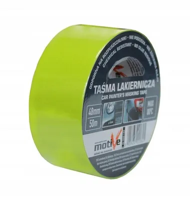 Zdjęcie produktu dla Taśma lakiernicza 48x50m malarska odporna MOTIVE