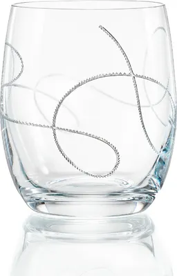 Produktbild von Wassergläser, Whiskygläser Bohemia Kristallglas Model String Clear, Gravur, 300 ml, 2er Set