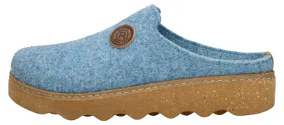 Obrázok produktu pre Dámske papuče Rohde plstená platformová podrážka s voľnou stielkou Foggia-D 6120, veľkosť:42 EU, farba:Blue