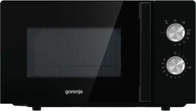 Produktbild von Gorenje MO20E2BH Mikrowelle, 20 Liter, 800 W, Grillfunktion, 5 Stufen, Schwarz