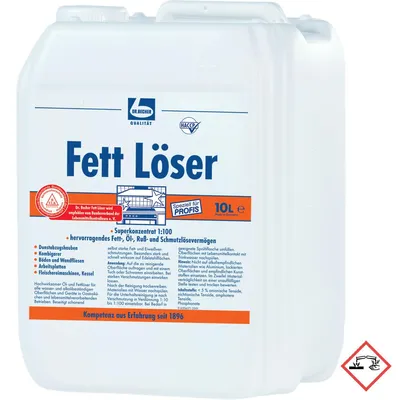 Produktbild von "Dr. Becher" Fett Löser 10 l
