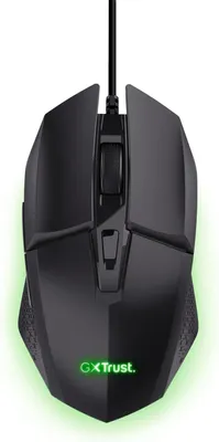 Produktbild von GXTrust 1109 Vylax Gaming Maus, 6 programmierbare Tasten, 200-6400 DPI, Mehrfarbige LED Beleuchtung, 1,5m Kabel, Software für PC und Laptop