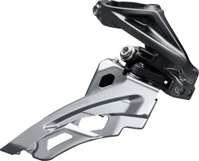 Image de SHIMANO IFDM6000HX6 dérailleur Deore Side Swing FDM6000HX6,Front Pull,66-69High-C, noir/argenté