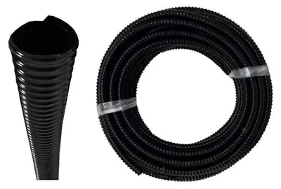 Produktbild von 25m Spiralschlauch 1 Zoll 25mm schwarz Saugschlauch Pumpenschlauch Ansaugschlauch