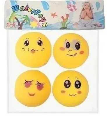 Obrázok produktu pre Mäkké gumové loptičky do kúpeľa, 4 ks – Merkpol